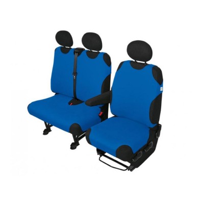 Trikó üléshuzat kék - kisteherautó 1+2.