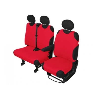 Trikó üléshuzat piros - kisteherautó 1+2.