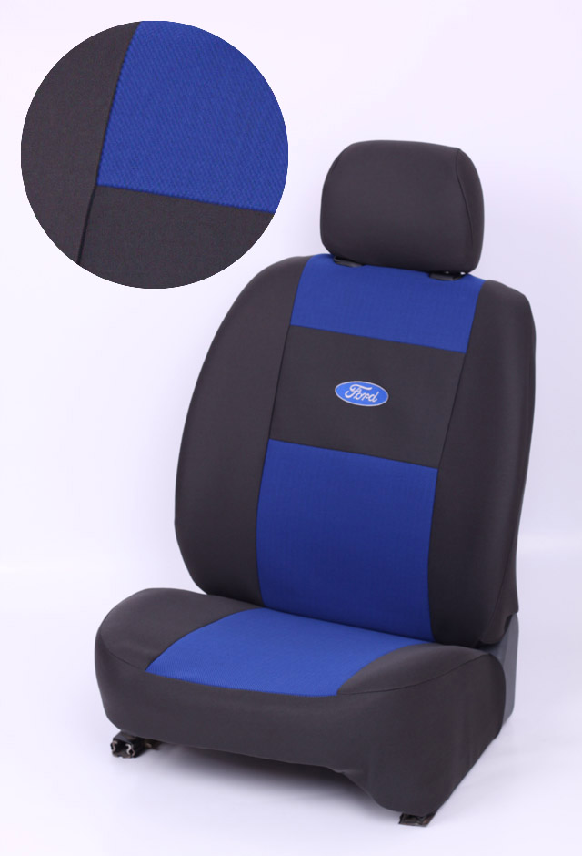 Méretpontos üléshuzat Szuperior kék (illusztrációs kép)
