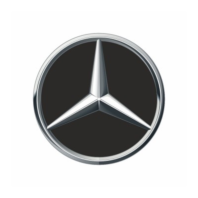 Dísztárcsa matrica - 4db Mercedes 55mm - ZP050